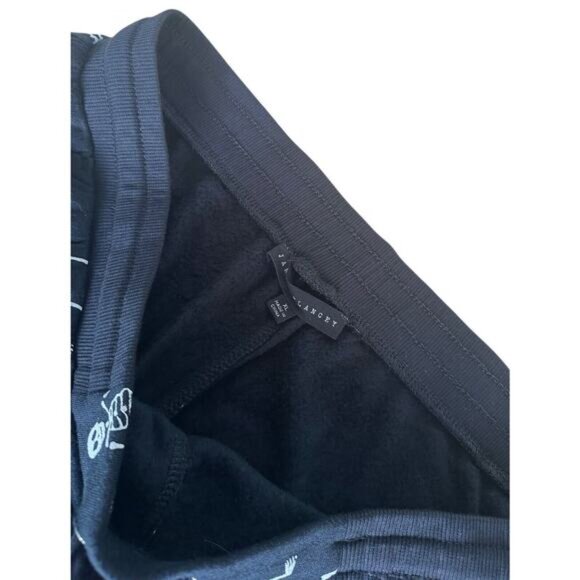 Jane & Delancey Women's Dancing Skeletons Pullover & Jogger Set Size XL Black - Picture 9 of 14